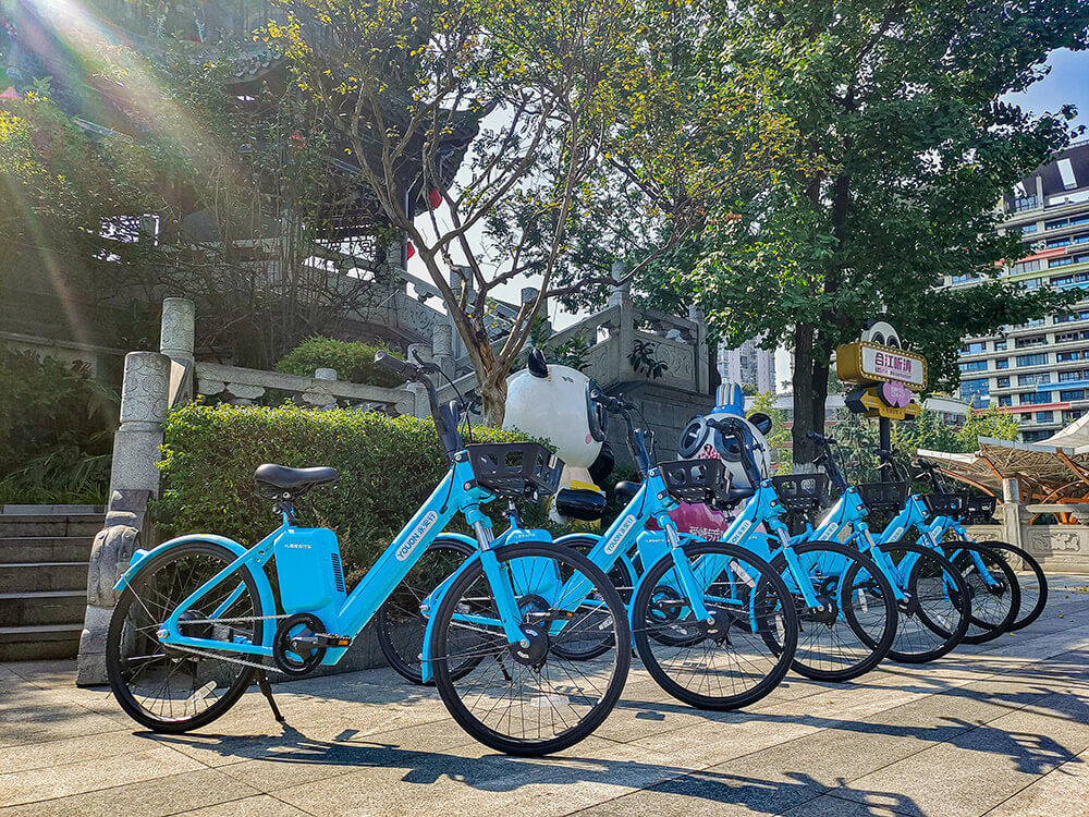 成都：助力市民“氫”裝出行，2000輛氫能自行車騎進錦江區(qū)